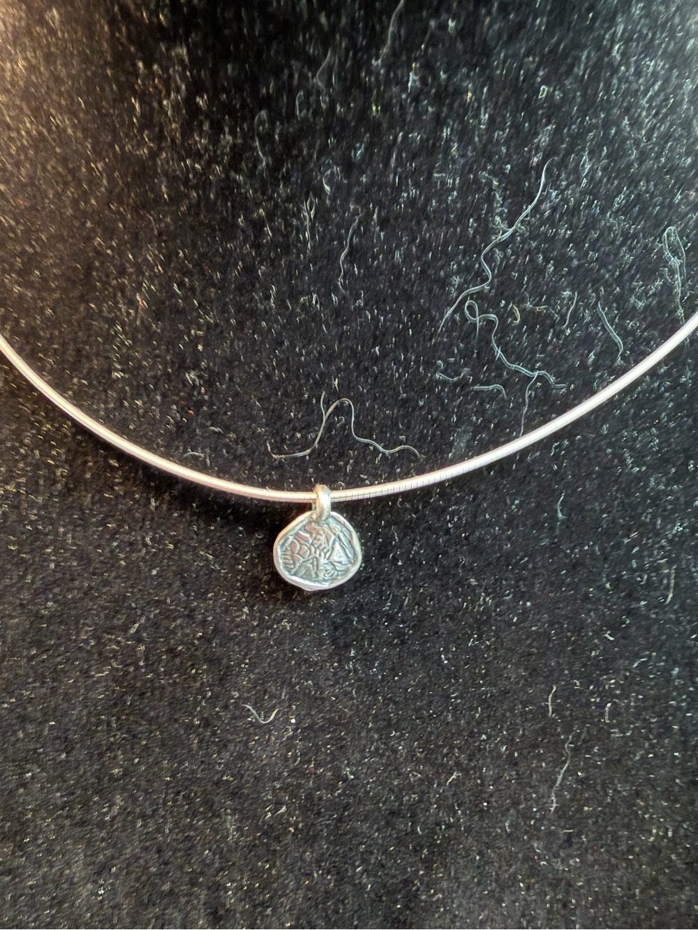 Sterling Silver pendant and 15.5” chain